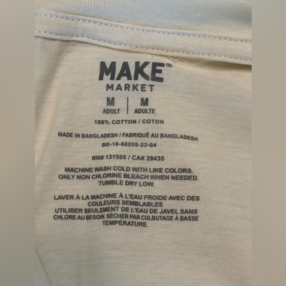 Makers Market Cream Doodle Mama Graphic T-Shirt NWOT - Picture 9 of 9